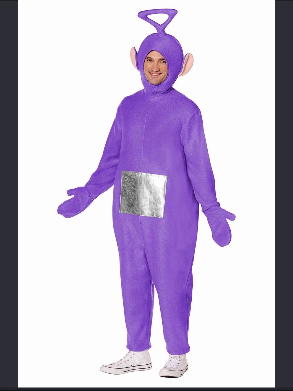 Teletubbies Tinky Winky Adult Costume NWT